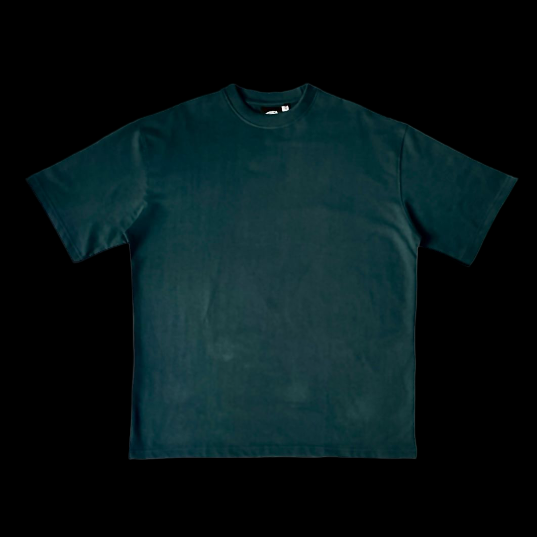 Green T-shirt 240 GSM Funiki basics