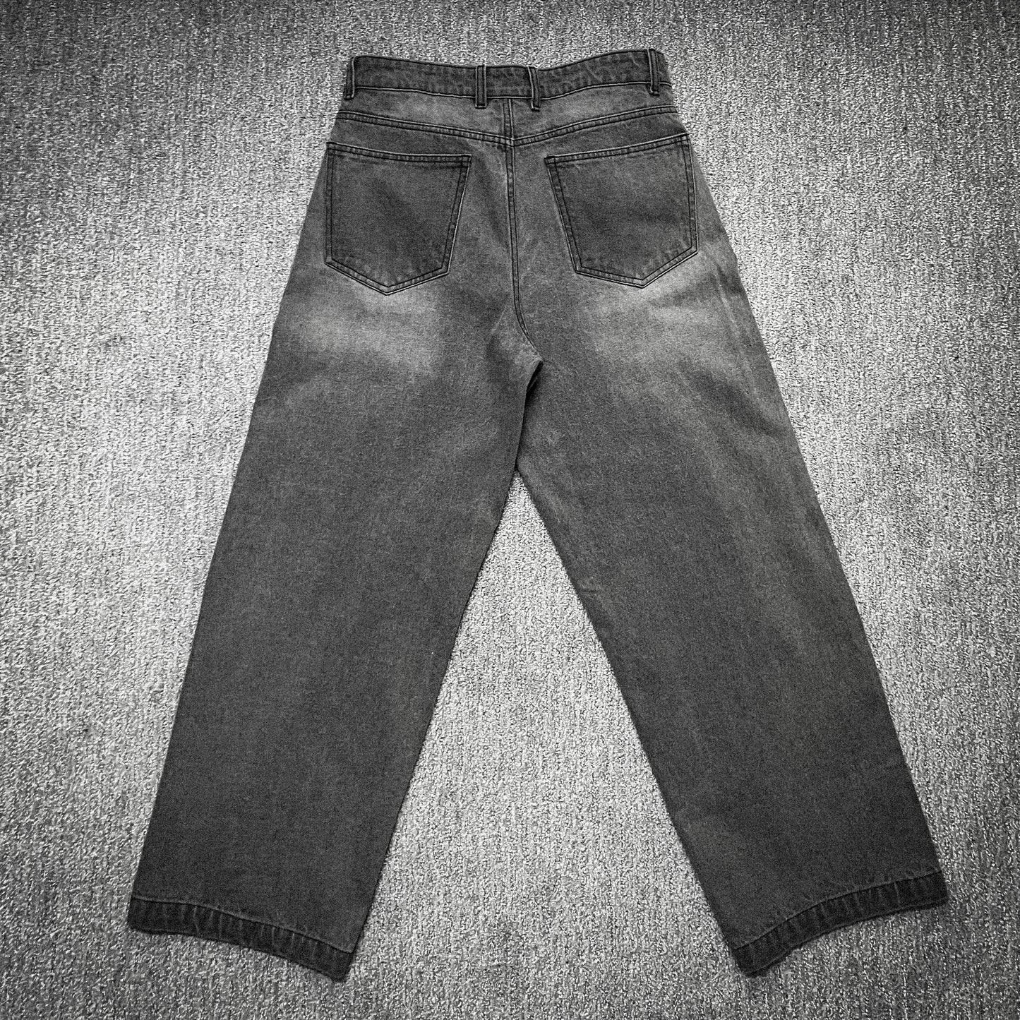 Gray Stonewash vintage high-quality denim Funiki basics