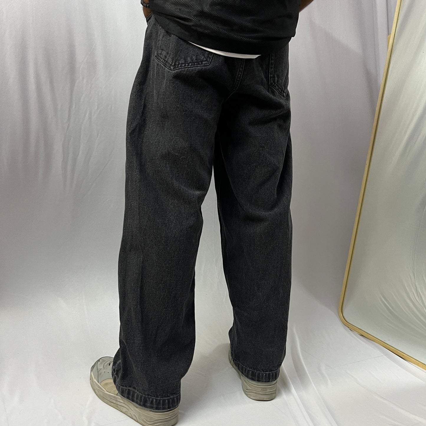 Black Stonewash vintage high-quality denim Funiki basics (Copy)