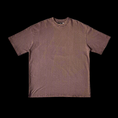 purple Stonewash vintage 240 GSM T-shirt Funiki basics