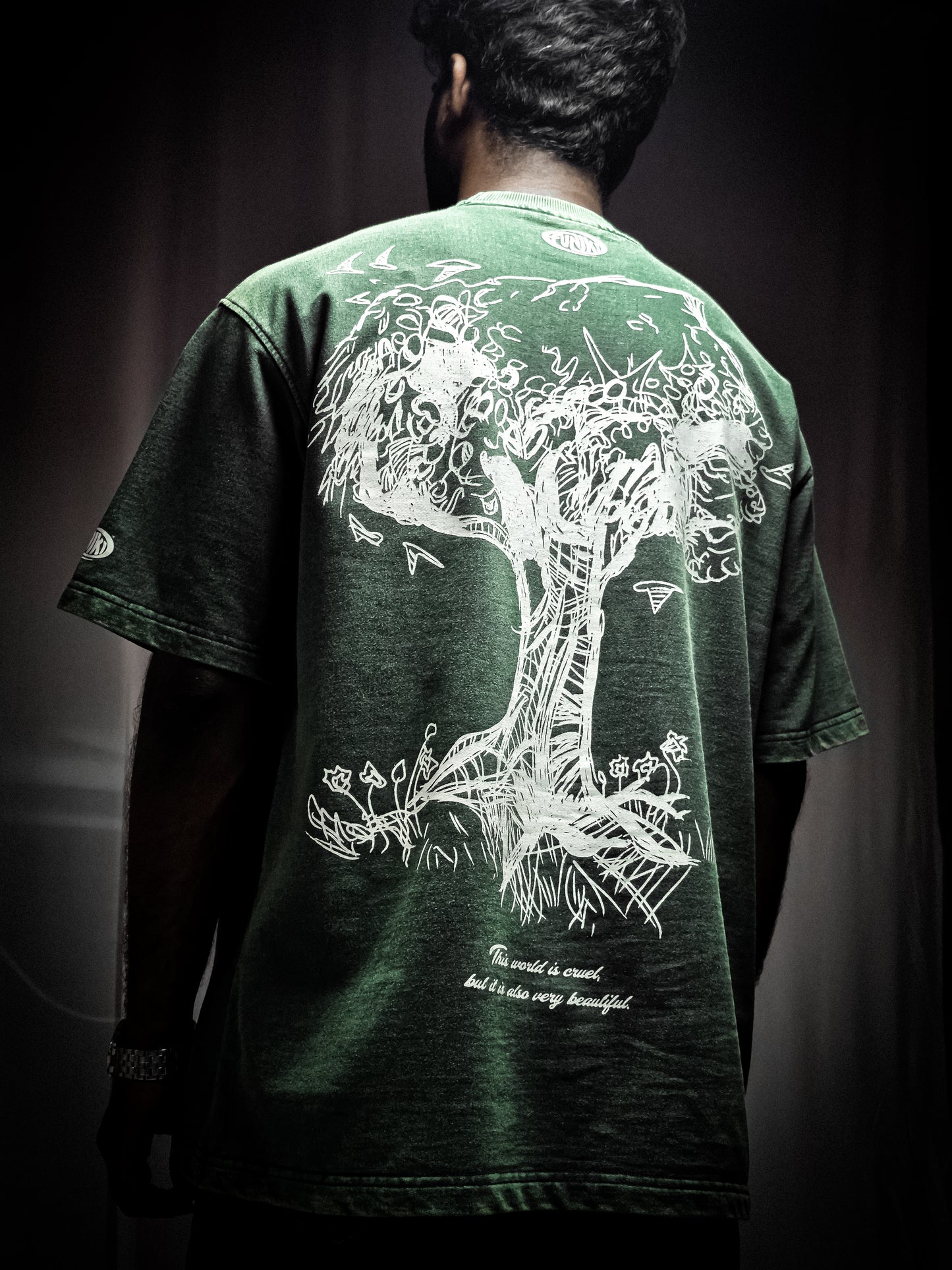 WHAT IS FREEDOM *AOT* GREEN VINTAGE T-SHIRT