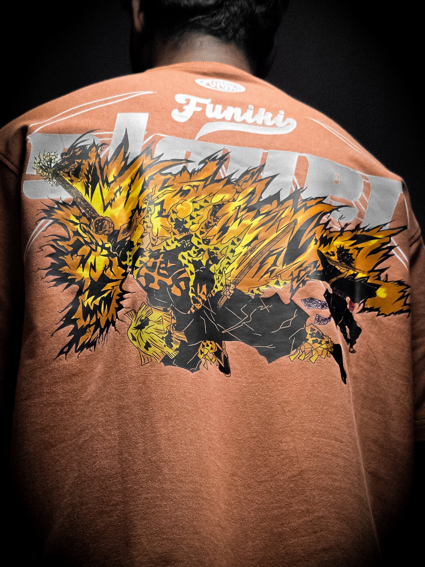 GOD OF THUNDER BROWN VINTAGE T-SHIRT