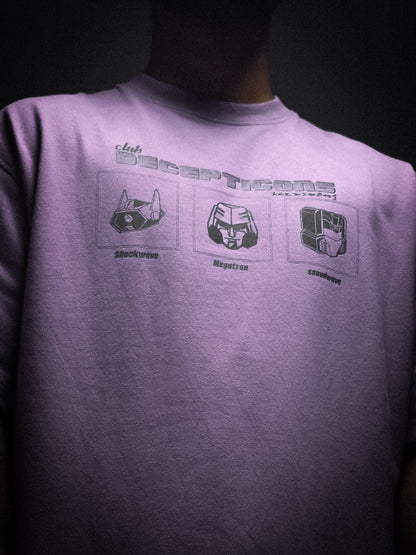 DECEPTICONS CLUB FORM TRANSFORMERS T-SHIRT