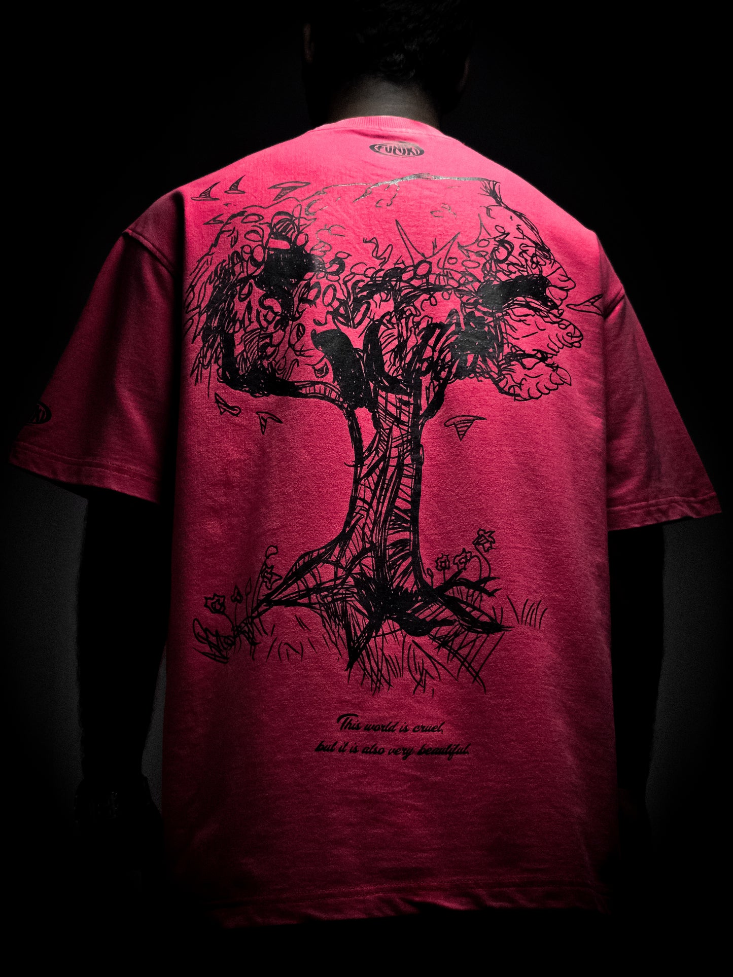 WHAT IS FREEDOM *AOT* RED VINTAGE T-SHIRT