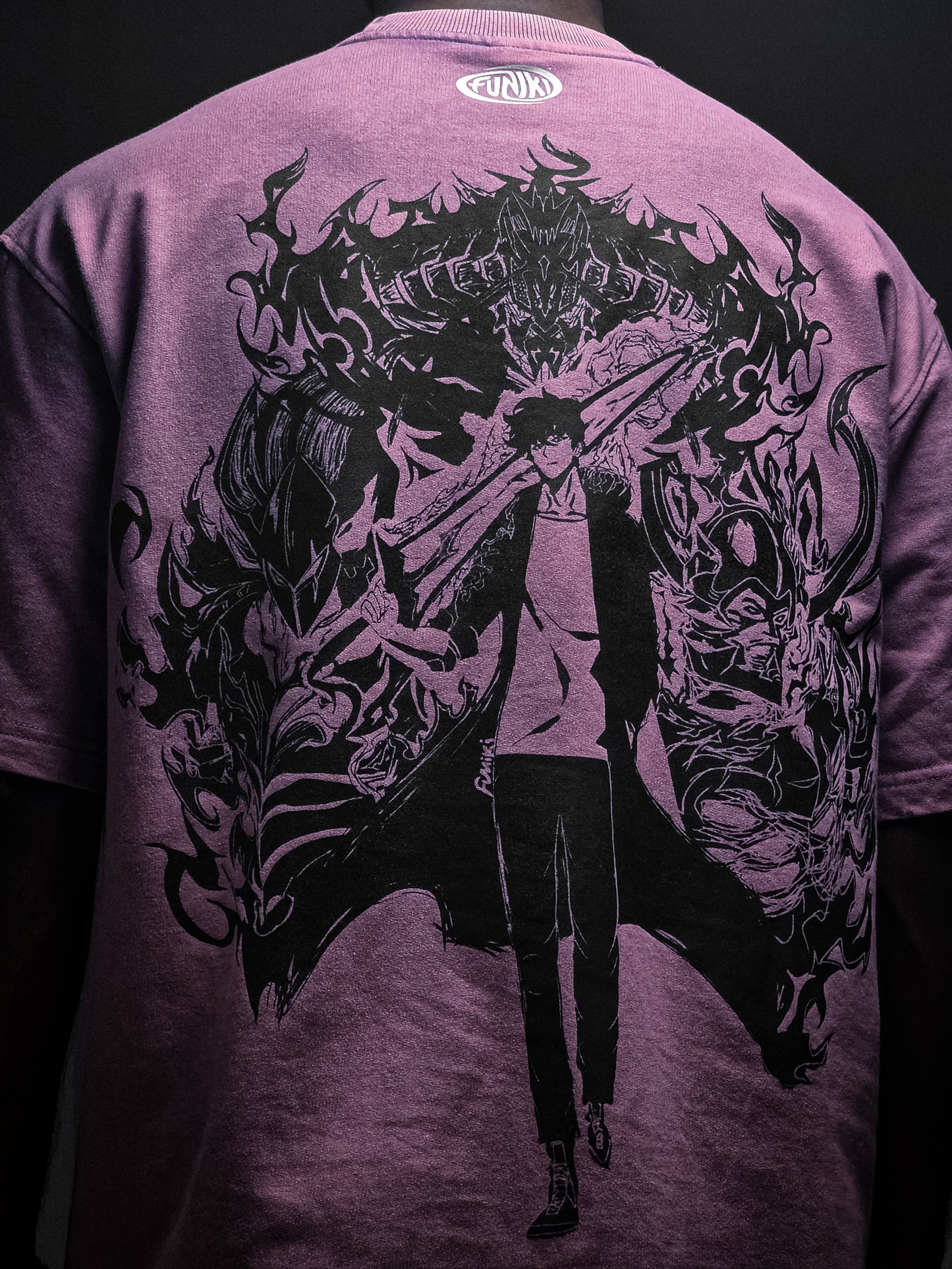 SOLO LEVELING LAVENDER VINTAGE T-SHIRT