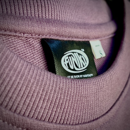 Purple 240 GSM T-shirt Funiki basics