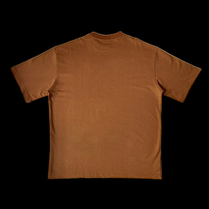 Brown 240 GSM T-shirt Funiki basics