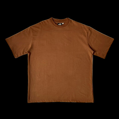 Brown 240 GSM T-shirt Funiki basics