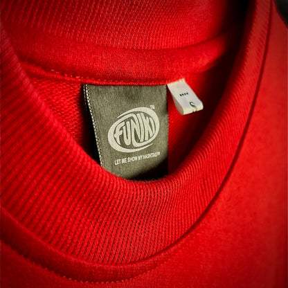 Red 240 GSM T-shirt Funiki basics