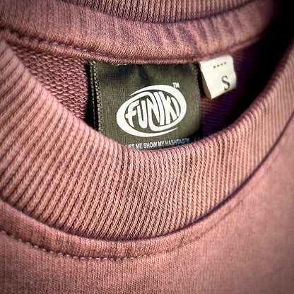 purple Stonewash vintage 240 GSM T-shirt Funiki basics