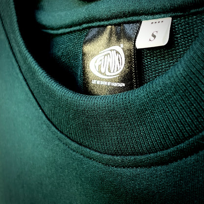 Green T-shirt 240 GSM Funiki basics