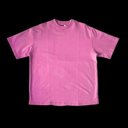 Pink Stonewash vintage 240 GSM T-shirt Funiki basics