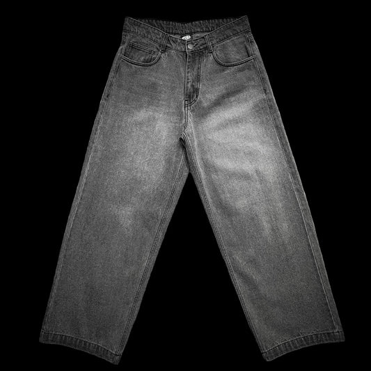 Gray Stonewash vintage high-quality  denim Funiki basics