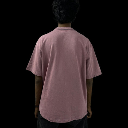 purple Stonewash vintage 240 GSM T-shirt Funiki basics